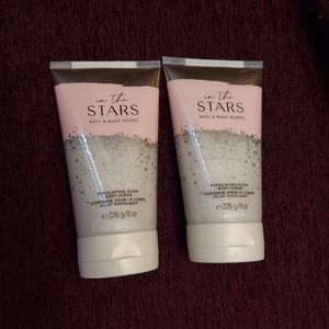 Bundle of 2 in the stars body scrubs by bath and body works